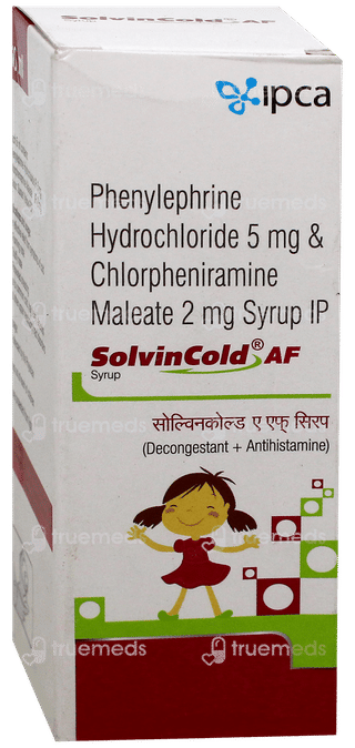 Solvincold Af Syrup 60ml